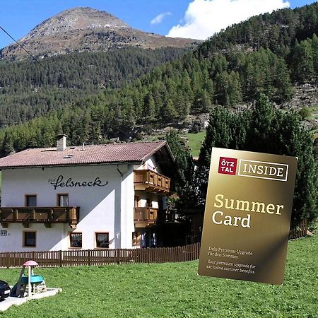 Haus Felsneck Bed and Breakfast Sölden Eksteriør billede